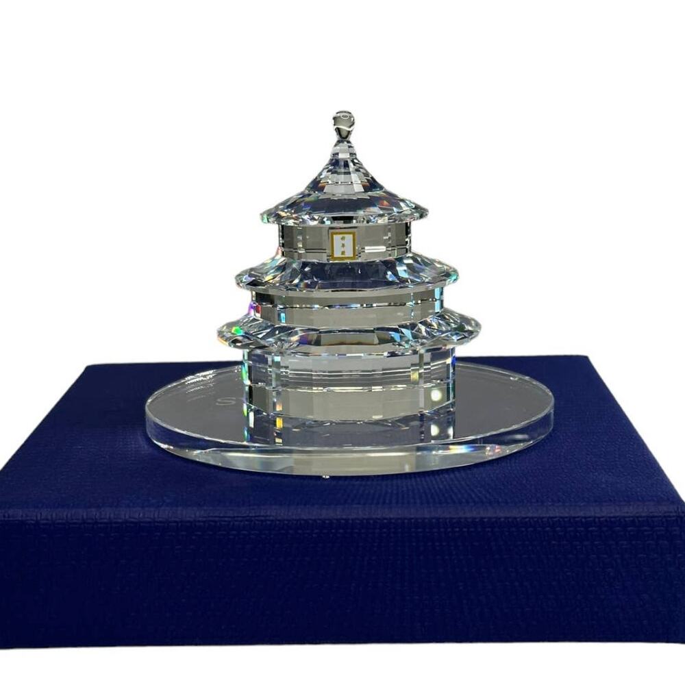 Swarovski Crystal Figurine TEMPLE OF HEAVEN